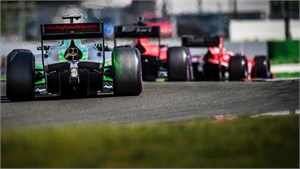 Pizzonia en Vettel